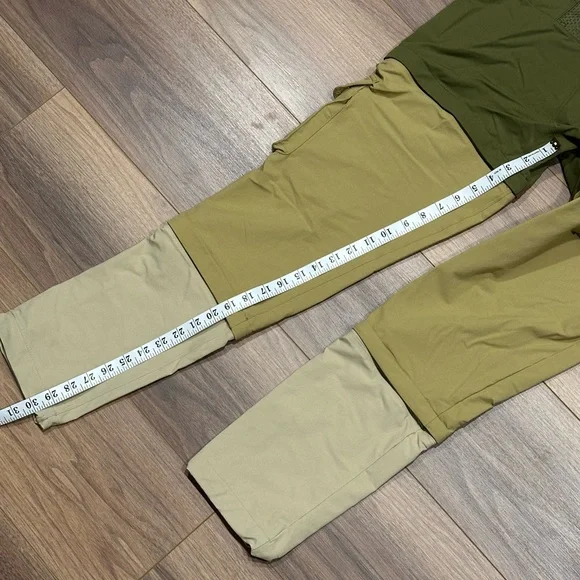 Outdoor Voices Rec Trek Zip Off Pants in Green Size XS - Picture 11 of 14